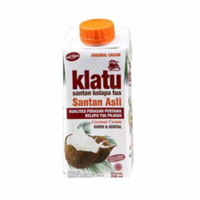 

Sayur fresh santan kelapa tua KLATU 200 ml