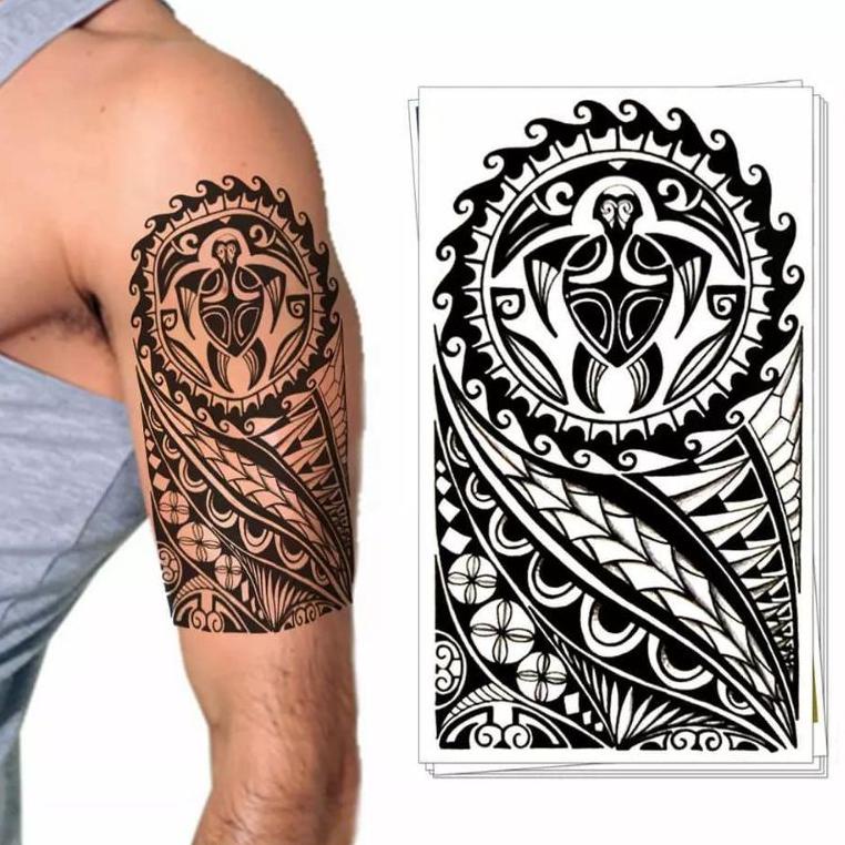 Q5I8 tatto temporary tribal maori  anti air EGQ