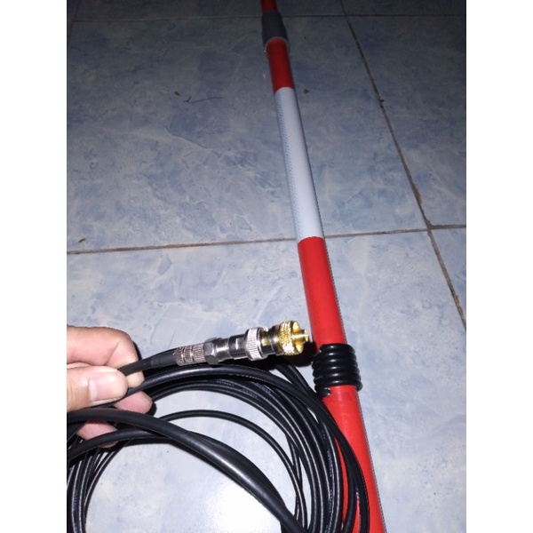 ANTENA HT OPEN DIPOLE VHF KABEL RG58 10 METER