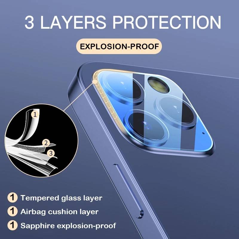 Film Hydrogel Pelindung Layar Kamera Belakang Untuk Iphone 11 12 Pro Max Minii 7 8 Plus X Xs Max Xr Se 2020