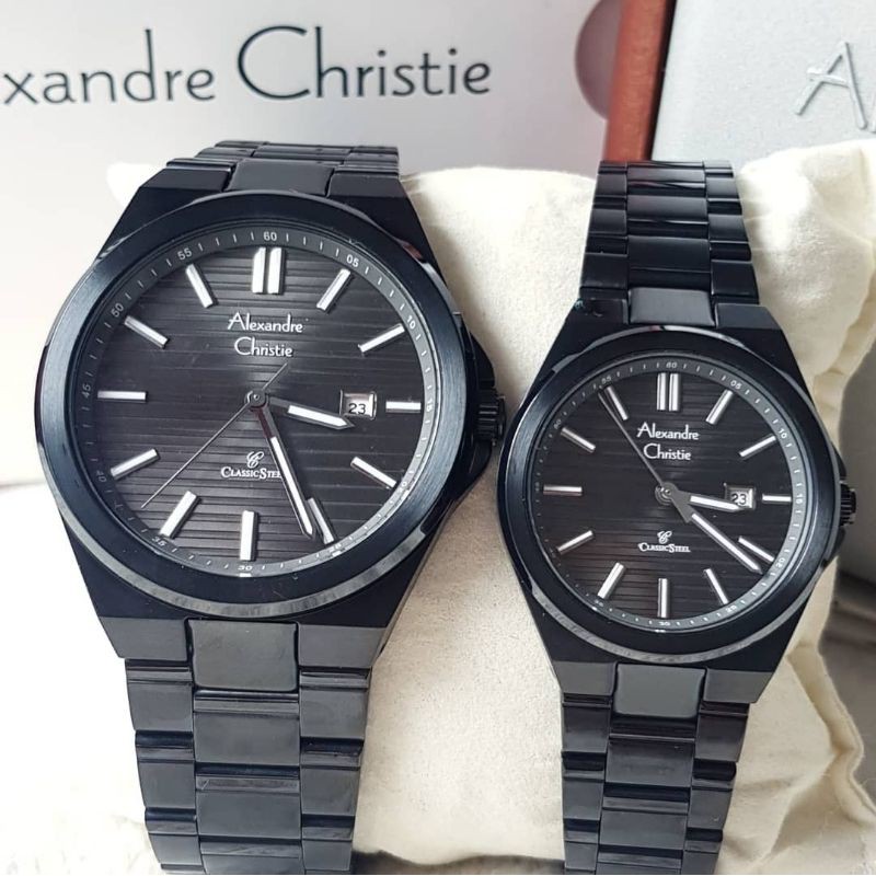 Jam Tangan Couple Alexandre Christie 8563 MD & 8563 LD