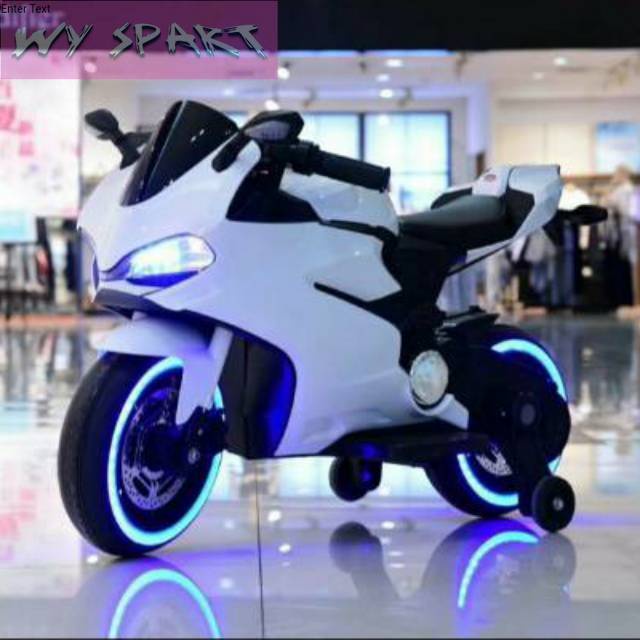 Motor aki anak Ducati Unikid ( FREE_ONGKIR )
