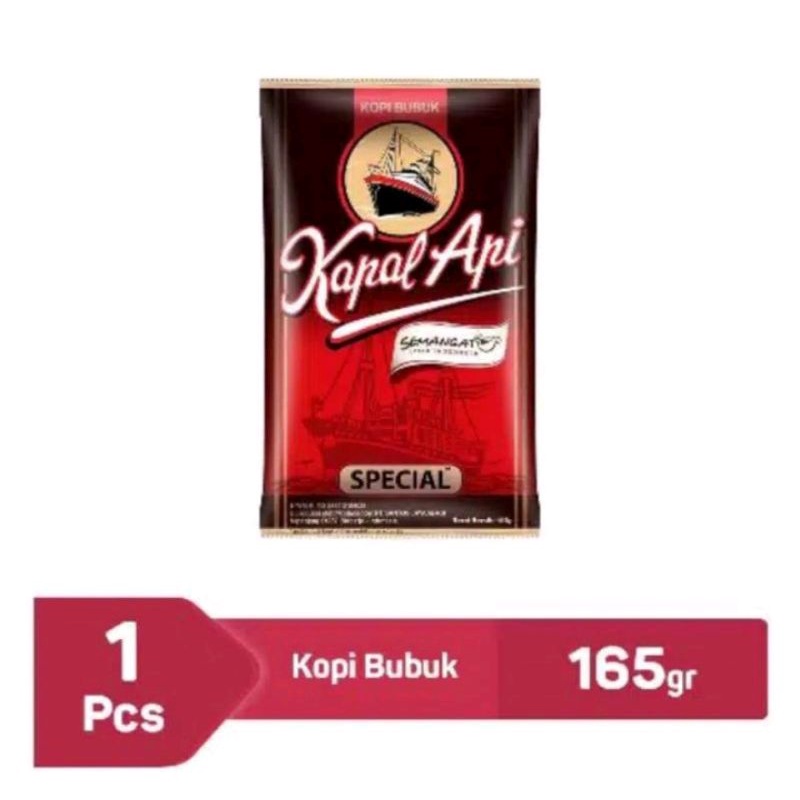 

Kopi Kapal Api Special Bubuk 165gr