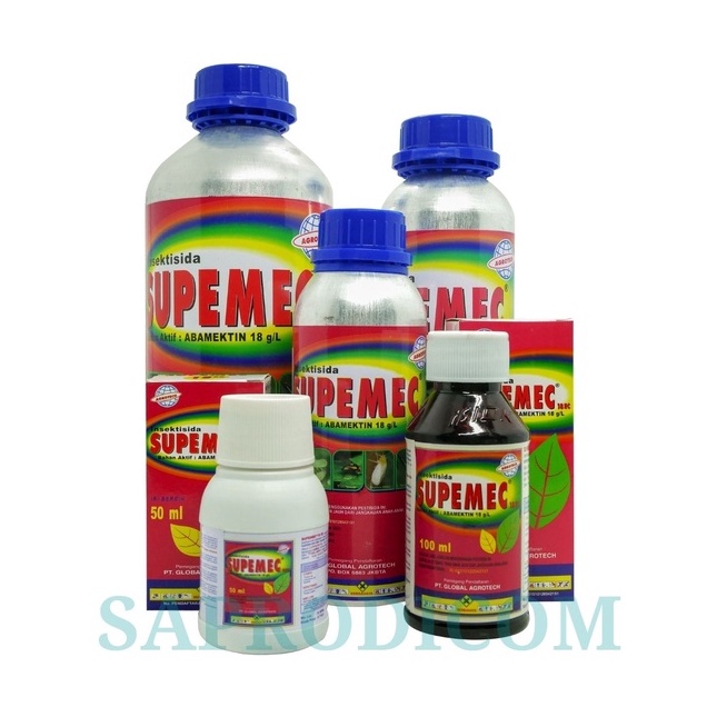 Insektisida SUPEMEC Abamektin 18EC 50ml, Obat Pembasmi Hama Tanaman