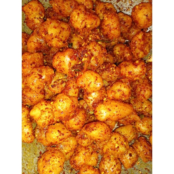 

Siomay mini kering pedas daun jeruk 500gram