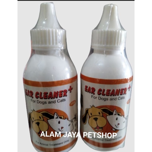 EAR CLEANER + 65 ml - Untuk Anjing dan Kucing