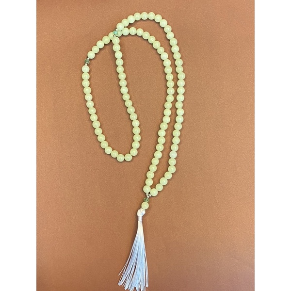 Tasbih batu fosfor Asli isi 99 butir