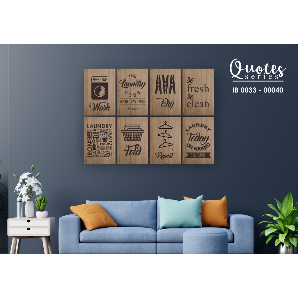 Hiasan kata-kata bijak/Poster kayu Quotes