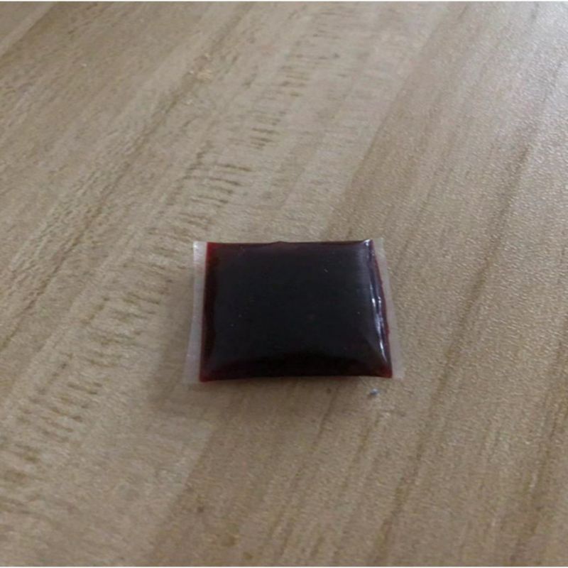 FAKE BLOOD MINI BAG PLASMA DARAH PALSU PROPERTY COSPLAY VAMPIRE SACHET PRANK HALLOWEEN MFB