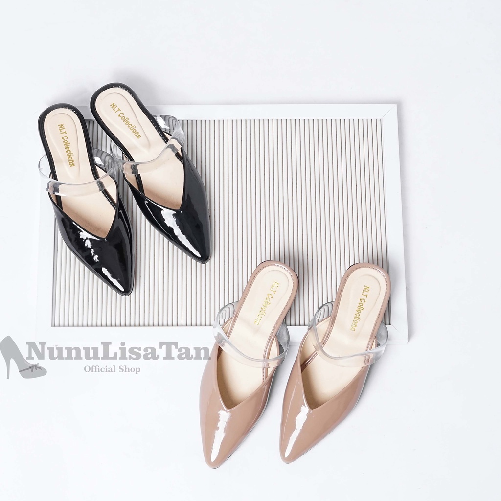 NunuLisaTan - High Heels Wanita Korea 3cm Heels Kantor Prili