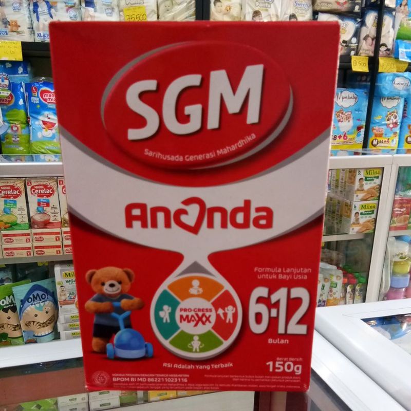 SGM ANANDA 6-12 BULAN 150GR, 400GR