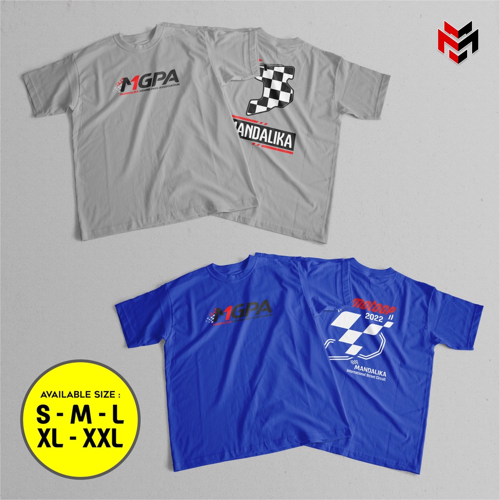T-Shirt Kaos MotoGP Mandalika #07 / Baju MotoGP Mandalika
