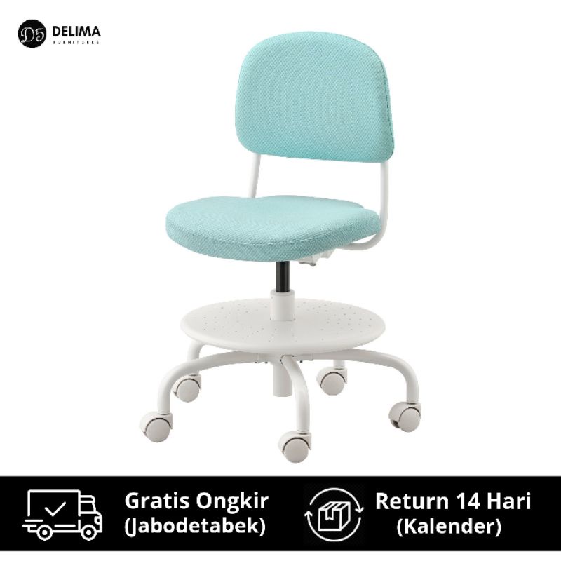 Kursi Belajar Kursi Kerja Minimalis Kursi Putar untuk Meja Anak
