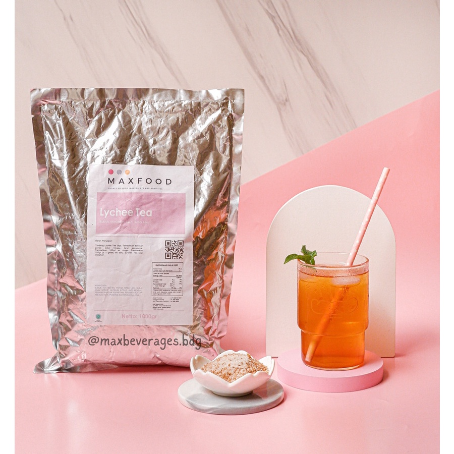 Lychee Tea/ Teh Leci/ Bubuk Lychee Tea/ Lychee Tea Powder 1kg