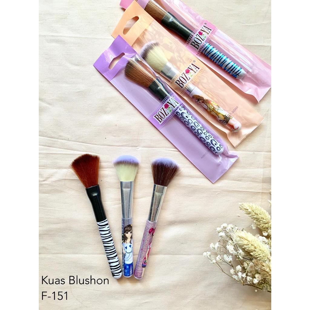 [cod] promo murah  Kuas Blush On Gagang Motif boziya