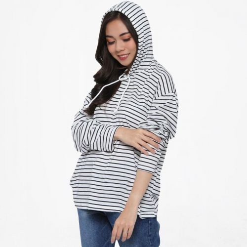 Sweater Hoodie Salur Spandex Jumbo XXL