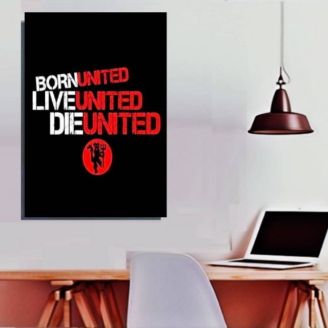 Man United Poster © Size 30x42 cm