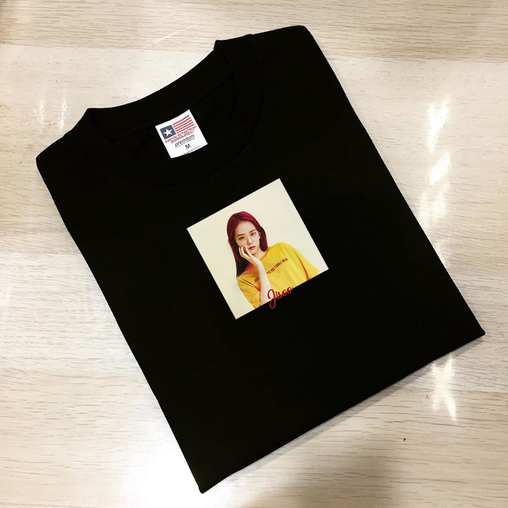 KAOS JISOO BLACKPINK BLACK