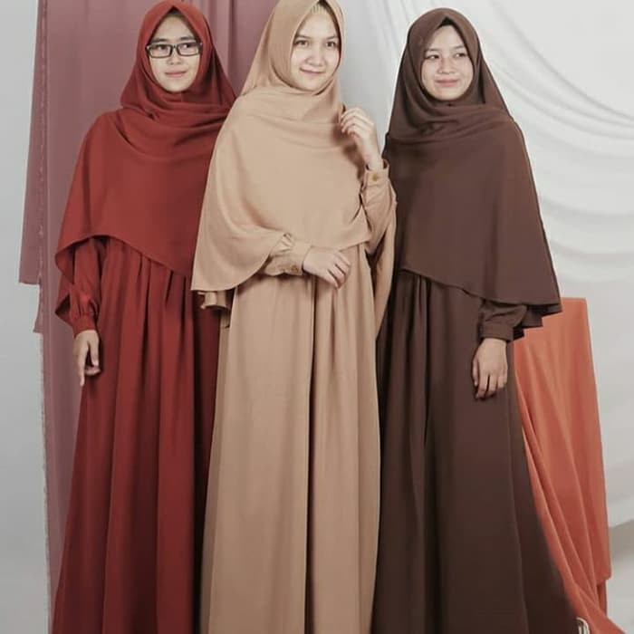 Gamis Ayumi Syar'i Wollycrepe Busui Hijab Alila