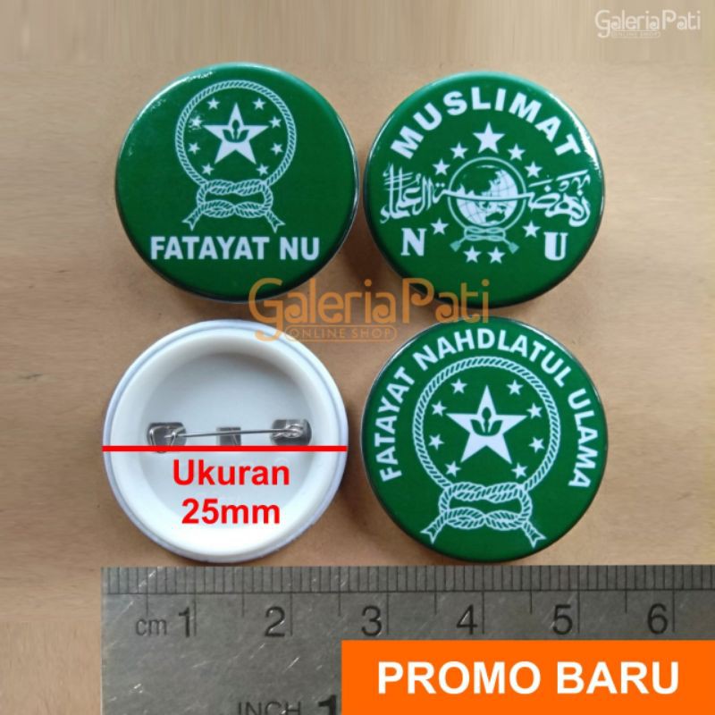 Pin Custom Desain ukuran 25 mm 32 mm 44 mm 58 mm