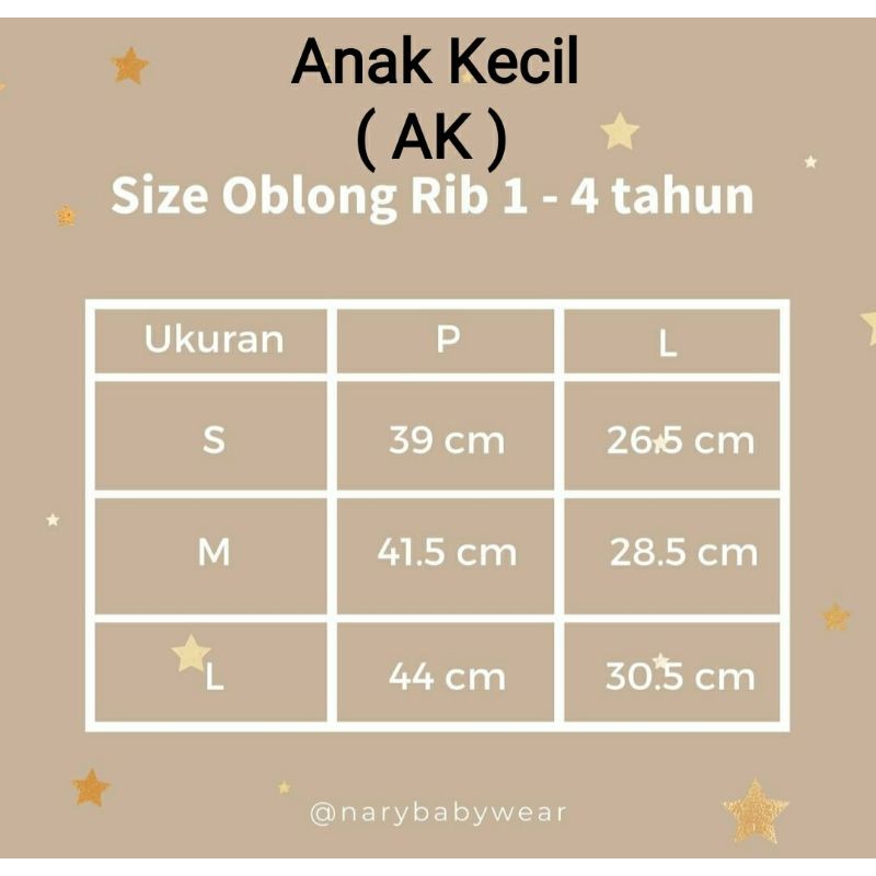 Satuan Kaos Oblong Rib Panjang Harian Polos Warna SNI (WT)