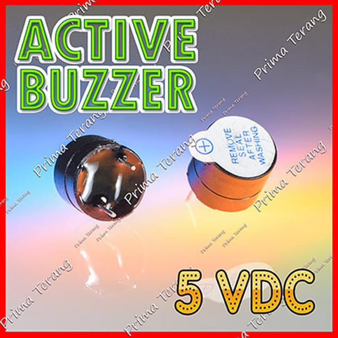 GRATIS ONGKIR ACTIVE BUZZER AKTIF 5V SPEAKER ALARM SOUND ARDUINO TERLARIS