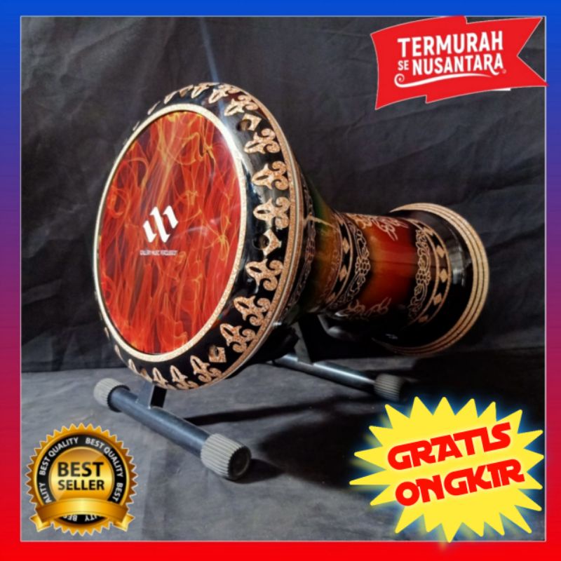 Darbuka Sombaty GEF lokal Mika GMP redfire - Free ongkir