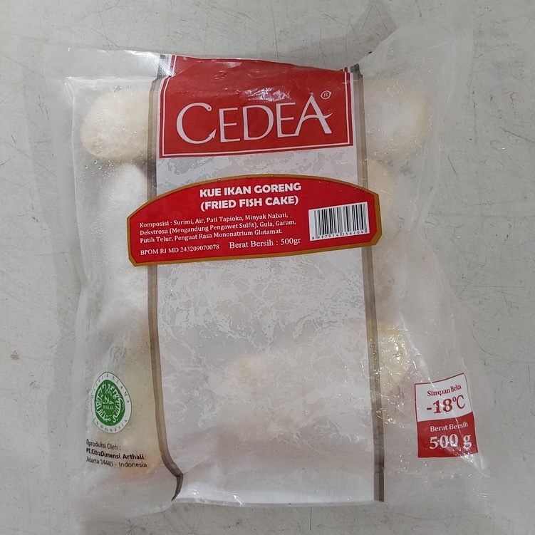 

Cedea Kue Ikan Goreng 500g