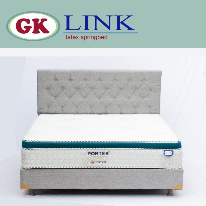 Full set Springbed latex Kasur latex GK-Link ORTHOPEDIC 160x200 Keren