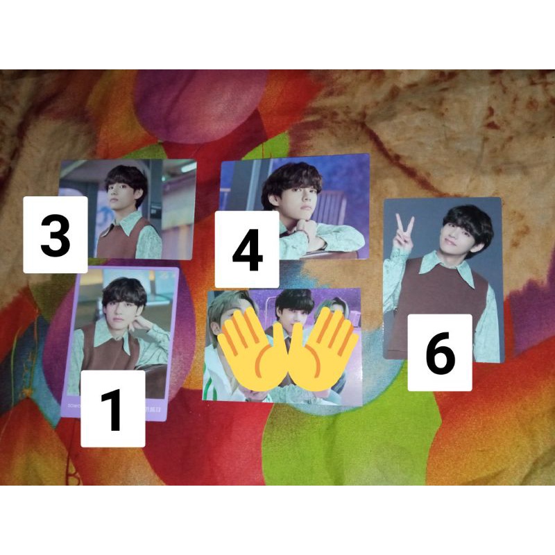 Mini Photocard BTS V Taehyung Sowoozoo MPC SWZ