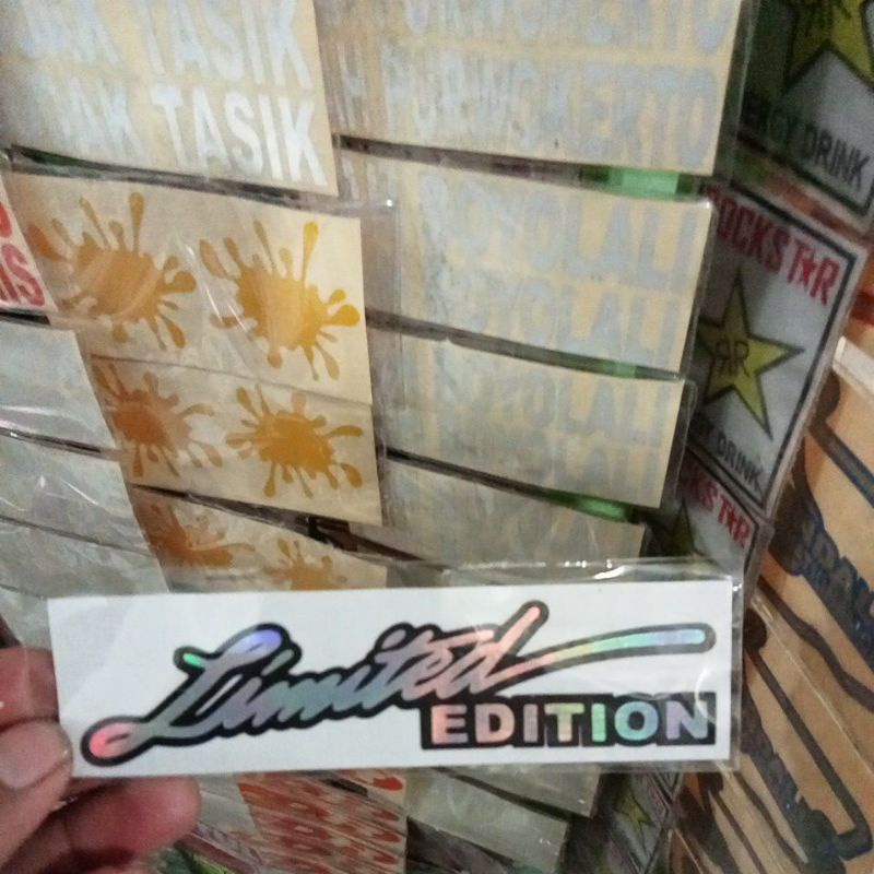 

sticker cutting limited edition,setiker limited edition,STIKER LIMITED EDITION,