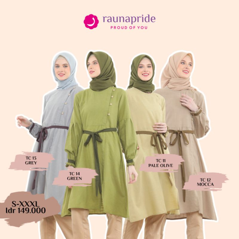Rauna TC-11/12/13/14 Tunik muslim dewasa/ Discon 15%