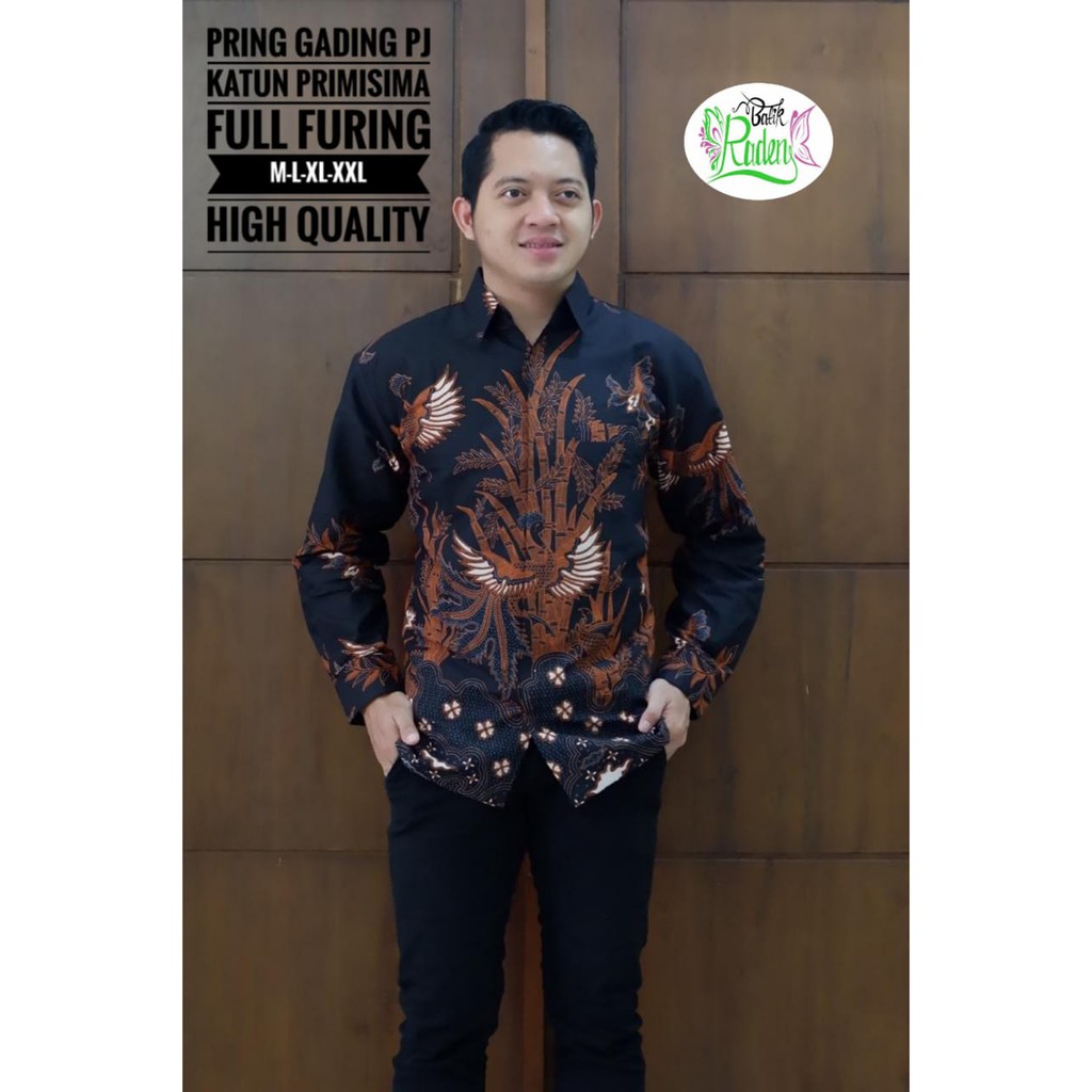 PRING GADING RADEN BATIKSOLOAMANAH KEMEJA BATIK PRIA SOLO LENGAN PANJANG LAPIS FURING ATASAN BATIK PREMIUM MODERNSLEMPANG PARANG ARIESWARA ABHINAYA LEKSMANA AJI LUWUNG CAKRABUANA MAHOGRA SUKET SEGORO DEWARAJA KERIS LASEM LAKESWARA ALJAYA UKAIL KLA ANJANI