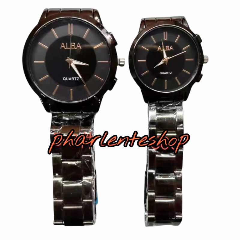 jam tangan couple + box