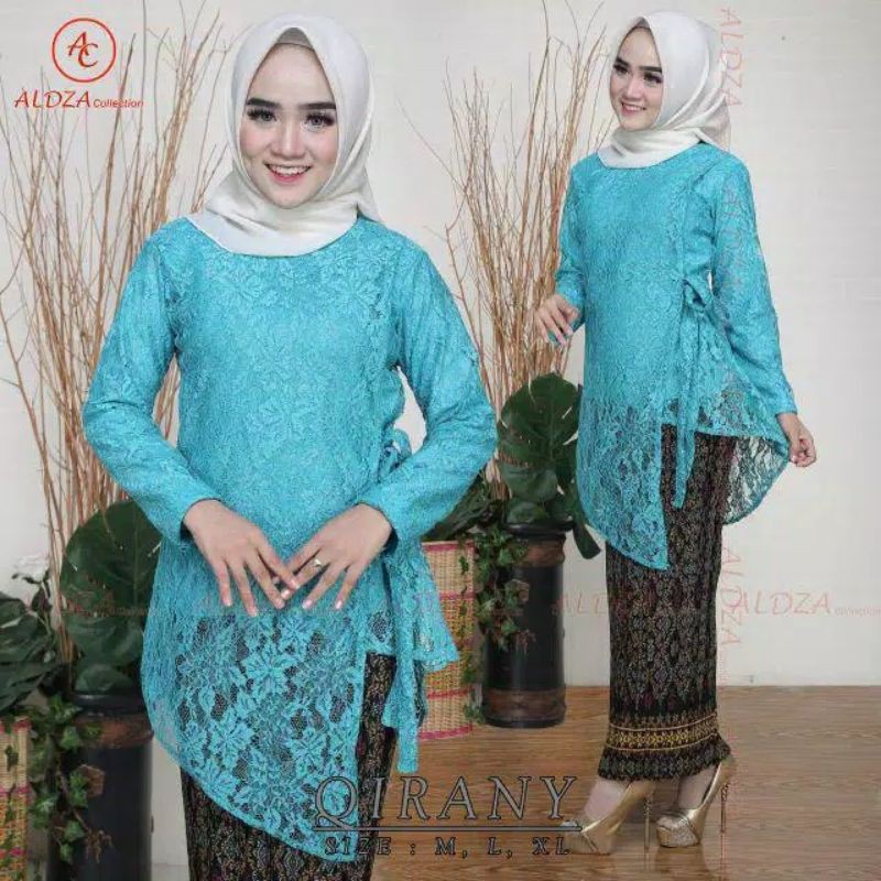 NEW REAL PICT SETELAN KEBAYA QIRANY/KEBAYA KONDANGAN/KEBAYA /KEBAYA MURAH