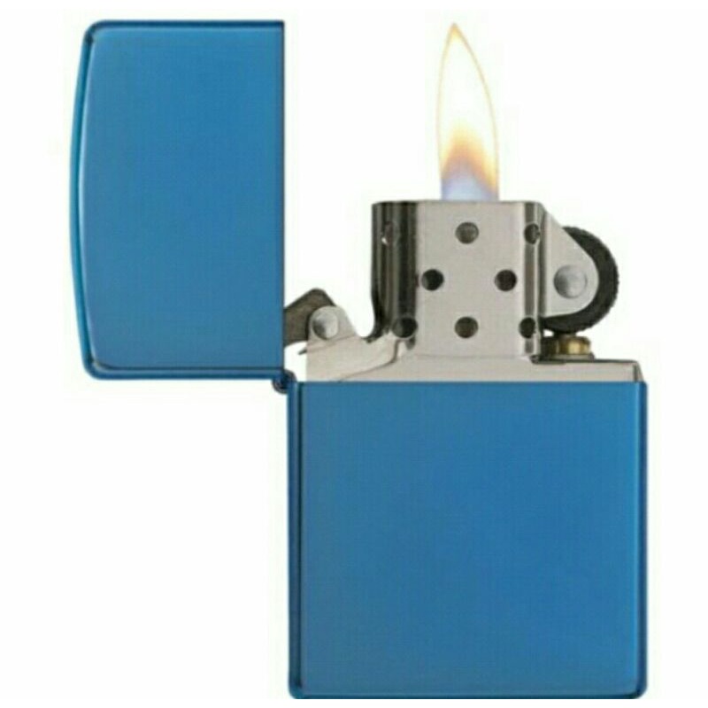 Cod Bayar ditmpat korek Api Zippo Blue ice Grade Ori