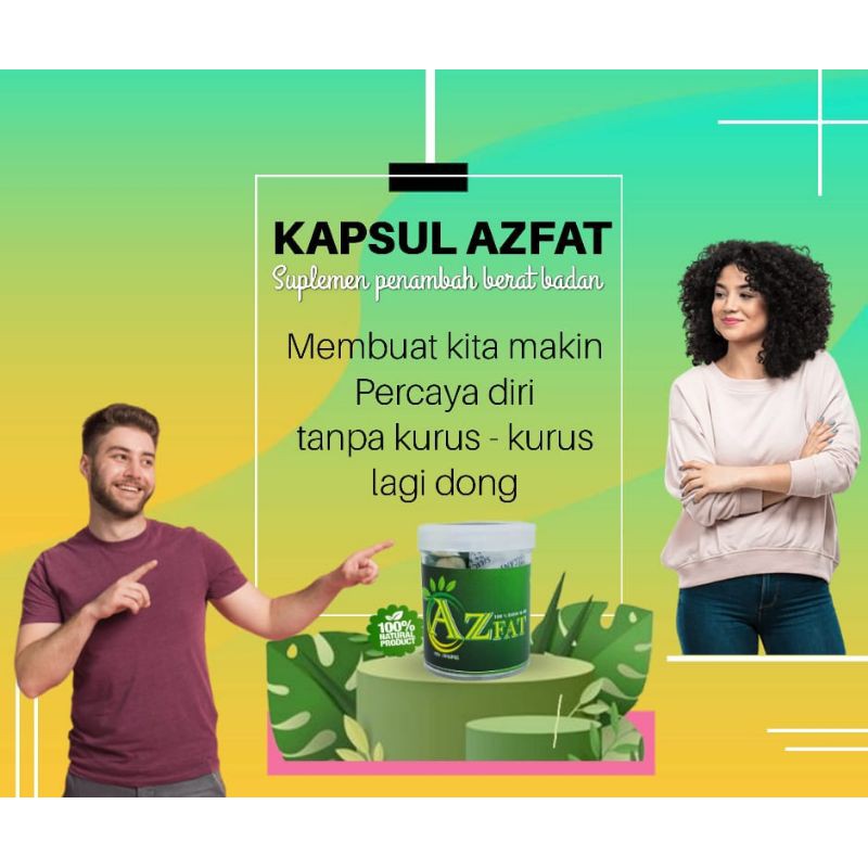 AZFAT, SUPLEMEN PENGGEMUK BADAN