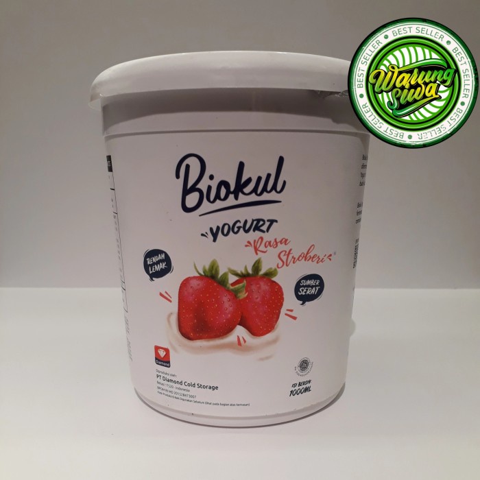 

biokul yogurt stirred strawberry 1000ml