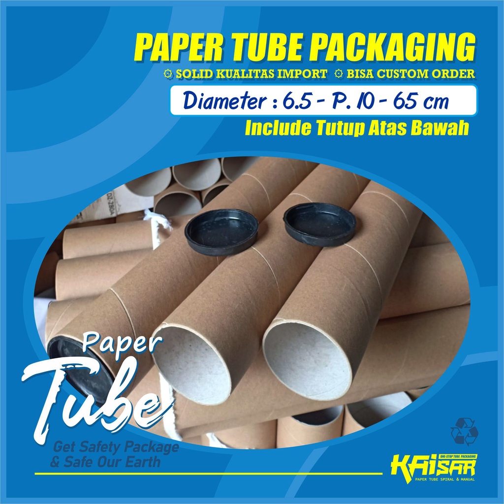 

SELONGSONG CONES PAPER TUBE DIAMETER 6.5 CM FREE TUTUP
