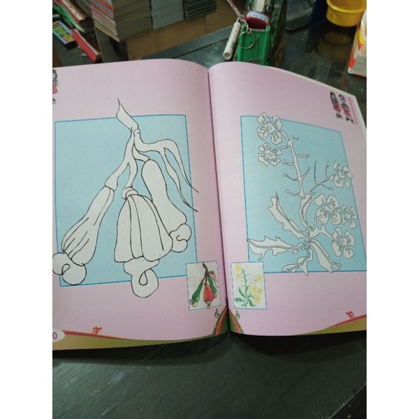 buku ayo kita mewarnai aneka bunga (19×28cm)