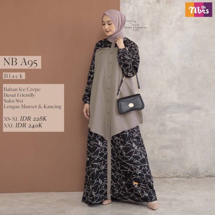 READY STOK! GAMIS NIBRAS NB A95 NBA95