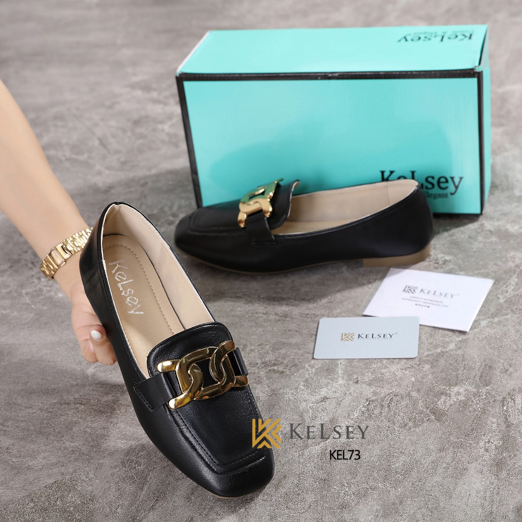 Kelsey Flatshoes Kerja Wanita Sepatu KEL73