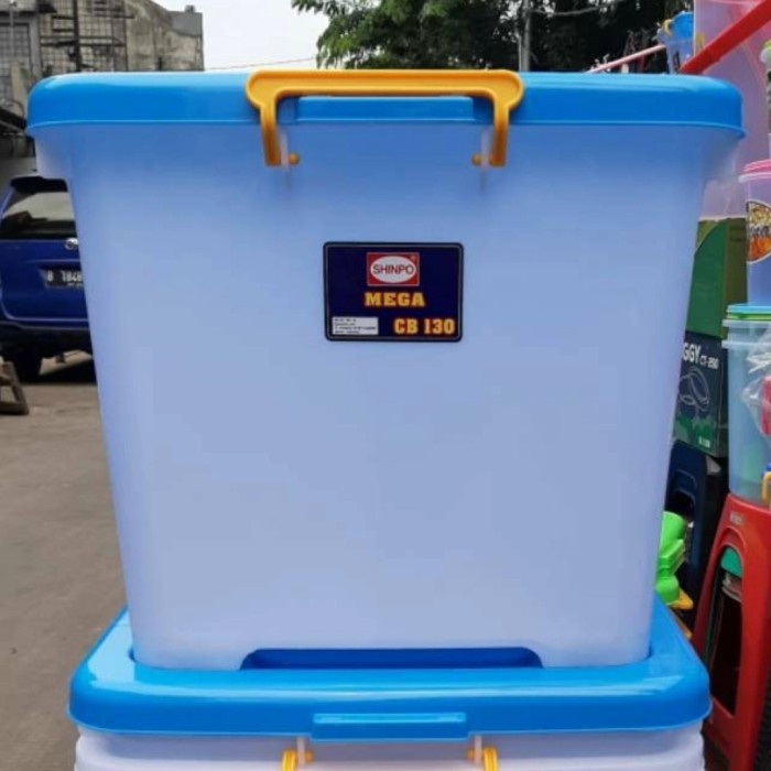 

Gojek Grab! Shinpo Sip 116 Mega Container Box Cb 130 Liter Original