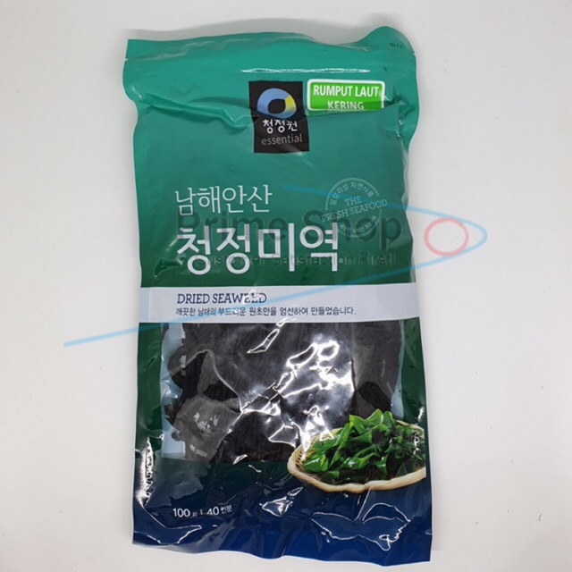 

Daesang Miyeok/ Dried Seaweed/ Rumput Laut Kering - 100 gr besar