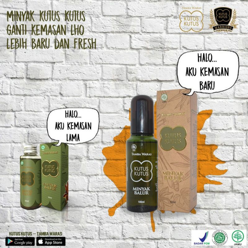 minyak balur kutus kutus tamba waras original 100% herbal oil kesehatan anak dan dewasa