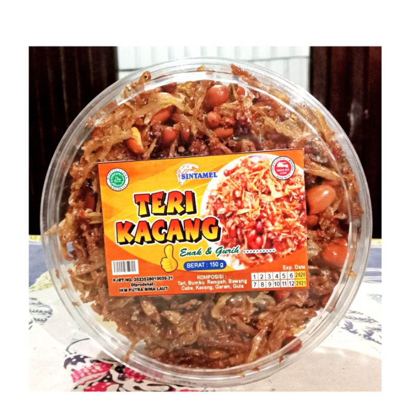 Teri Nasi Kacang Balado Berat 150gram