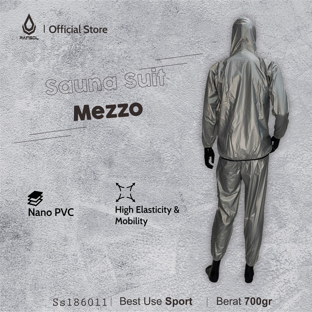 Sauna Suit Mezzo v2 | Baju Sauna | Jaket Sauna | Setelan Sauna | ORIGINAL