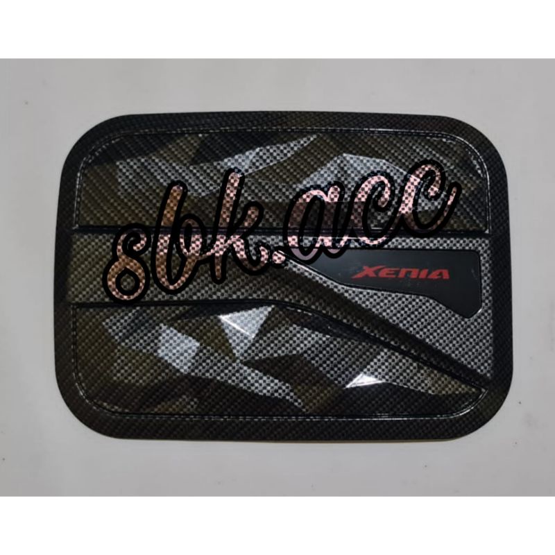 Tank Cover Grand Xenia 2016 2017 2018 Carbon/Tutup Tangki Bensin Xenia