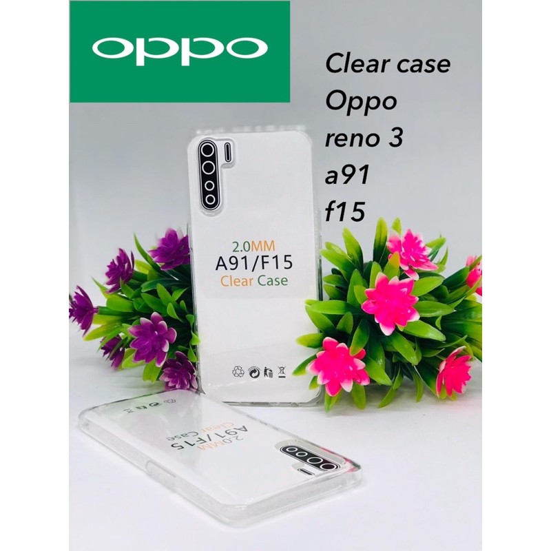 PROMO CLEAR CASE HD 2MM OPPO RENO 3 3PRO 4 4F 4PRO 5F A1K A53 A54 A52 A31 A5 A9 2020 A5S F9 A7 A12