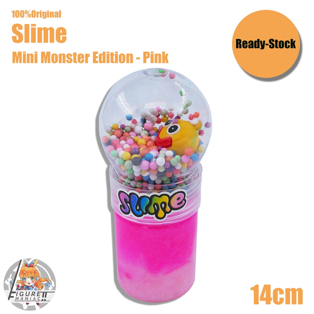Mainan Anak - Slime Mini Monster Edition 14 cm Import Premium
